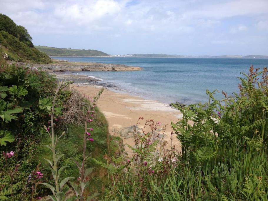 Little Bream - Pretty Cosy Cottage, Sea Views, Walk To The Beach Mawnan Smith Exterior foto